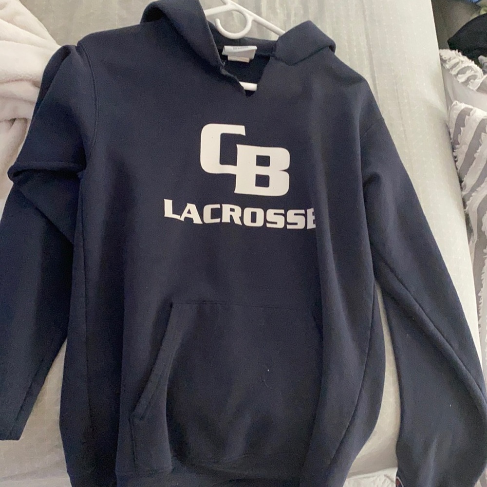 Vintage lacrosse hoodie